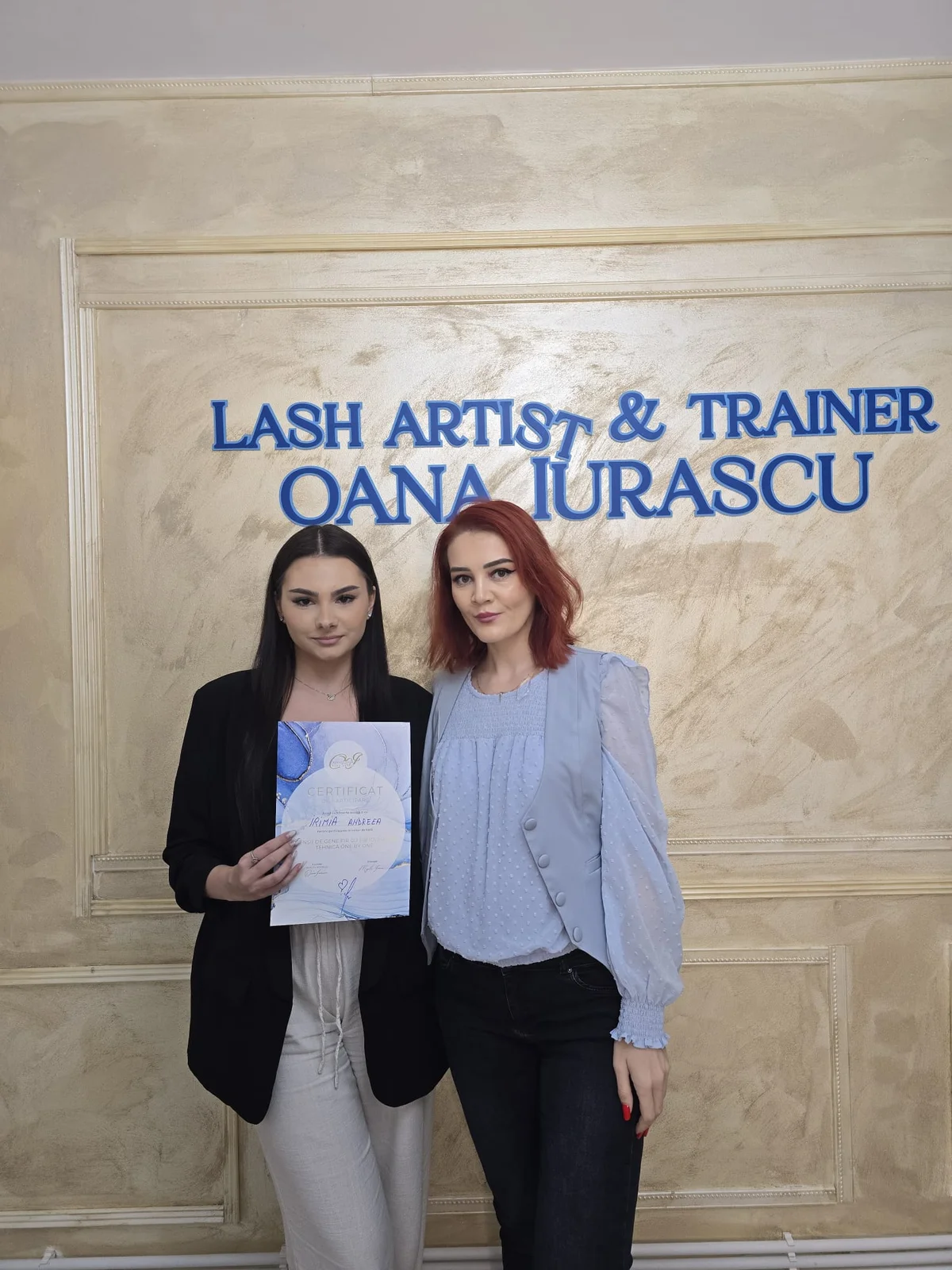 Cursantă academie extensii gene - exemplu 15
